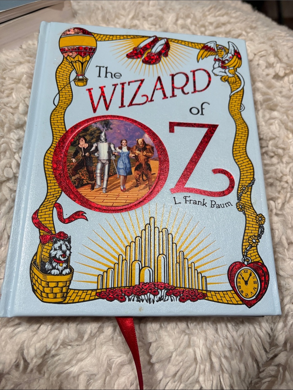 The Wizard of Oz Decorative Book in Light Blue